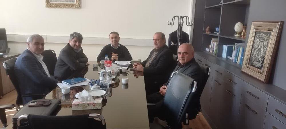دیدار رییس دانشگاه مازندران با رییس امور آموزش عالی، تحقیقات و فناوری سازمان برنامه و بودجه کشور